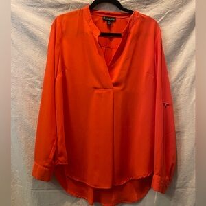 Signature Studio Bright Orange Blouse